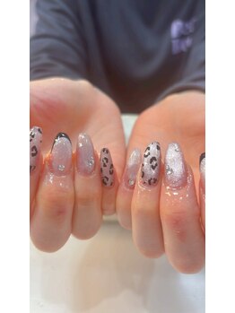 ウーワン WOO ONE/マグネットレオパードネイル