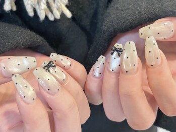 アイネイルズ 横浜EAST店(I-nails)/マグネットドットネイル