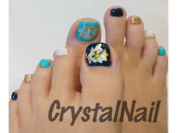 クリスタルネイル イオンモール広島府中店(CRYSTAL NAIL)/フットネイル