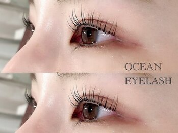 オーシャン アイラッシュ 名駅笹島店(Ocean Eyelash)の写真/《ご新規様に嬉しいクーポン多数◎》大人気まつげパーマは束感仕上げで旬顔に★[初年度年会費無料♪]