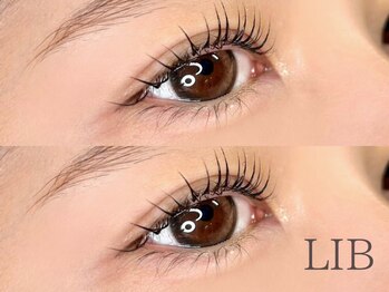 リブ(Lib)の写真/《似合わせデザインが得意！》一人一人の瞼に合わせて似合うデザインをご提案。マツエク/まつ毛パーマ