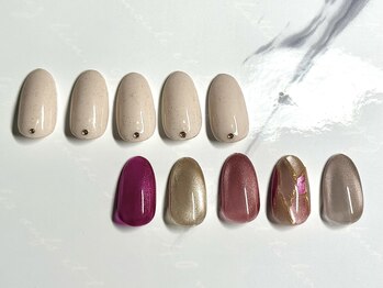 ステンドグラスネイル