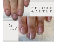 深爪さんからの変化♪[池袋/パラジェル/フィルイン]