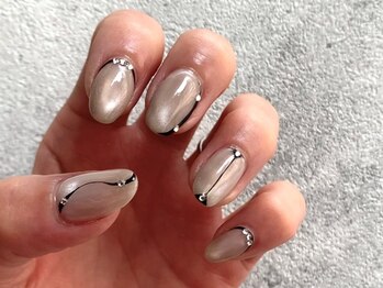 ブラン(blanc)の写真/シンプルでも映えるニュアンスデザインや季節カラーで指先から季節感を♪ライフスタイルに合わせてご提案！