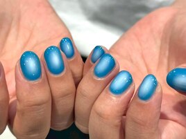 クリアブルーホワイトチーク