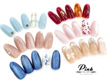 ネイルコレクション ピンク(Nail Collection Pink)/ジェルセレクト50種★マグネット