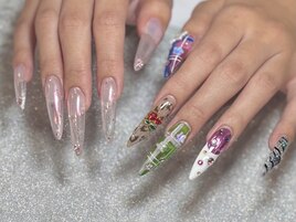 アシンメトリーネイル