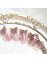ネイルルーム(Nail Room)/ぷっくりフラワーネイル