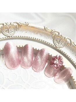 ネイルルーム(Nail Room)/ぷっくりフラワーネイル