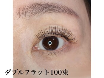 テトテ ビューティーラボ アイラッシュ(tetote beauty Labo)/ダブルフラットラッシュ100束