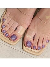 ビューティーサロンフルール(fleur)/フットワンカラー¥4,000