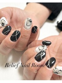 フラワーネイル