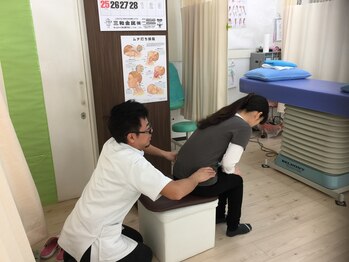 おなが浦添当山整骨院/腰痛、前屈可動改善