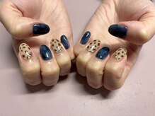 フルール(Fleur)/ヒョウ柄ネイル＊