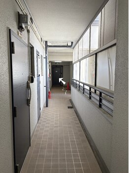 ユニブロウ 四条烏丸河原町(UNI BROW)/入り口のご説明4