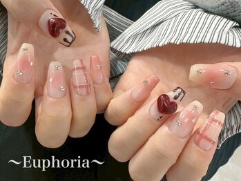 ユーフォリア(Euphoria)の写真/歴11年のトップネイリスト在籍★技術力・持ち込みデザインの再現性に定評有◎大切なご予定、イベント前に♪