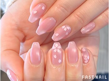 ファストネイル 関内店(FAST NAIL)/*先着*桜ホログラム×マグネット