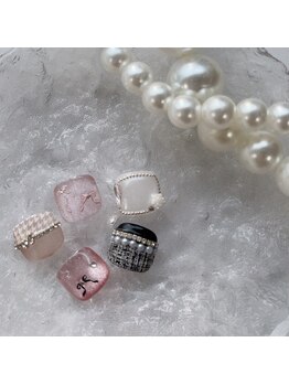 アジュールネイル 神戸三宮店(AzurNail)の写真/【オフ込★FOOT付け放題¥6100】可愛いデザイン多数あり◎トレンド感のある足元を演出し足元からこなれ感☆