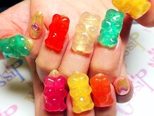 ネイル ゴシップ(Nail Gossip)/byユウキ　３D×グミ