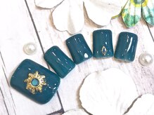 ネイルサロン ラグジェ(Nailsalon LUXE)/FOOTシンプル★パーツ
