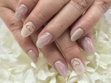 ディーネイル 京橋(D-nail)/笹尾／ハートスタッズネイル☆