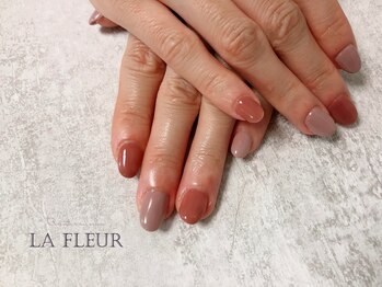 ラ フルール(La Fleur)/【ネイルモデル】ワンカラー