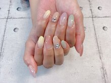 ネイル ビューティーマジック 葛西本店/カラフルグラデーションネイル