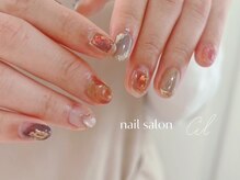 シル ネイル 江坂(Cil nail)/ガラスフレンチネイル/持ち込み