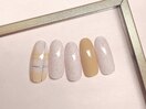 ほんわかチェックネイル　¥6800