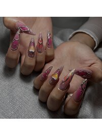 トレンド☆y3kネイル♪