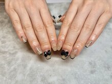 ネイル アイラッシュ 彩 熊谷店/キルティング×スキニーフレンチ