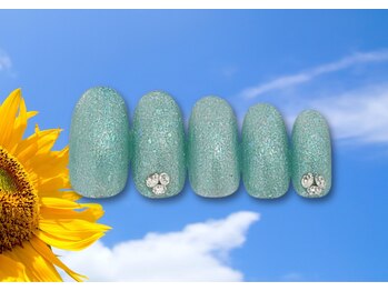 アイラッシュアンドネイルサロン カンカ(Kanka)/ネイルデザインC26￥6，900