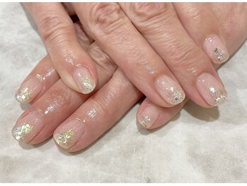 ラメグラデーション