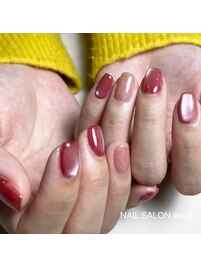 上品レッドのマグ＆フラッシュ