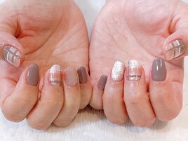 ◆check nail ¥8350