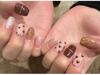 トゥデイズ ネイルズ 大宮(todays nails)/冬ネイル/ゴールド/大宮ネイル