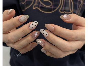 ネイルサロン ティフィン(tiffin)/～カジュアルドットデザイン～