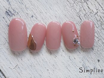 シンプリー 西荻窪店(Simpliee)/定額ネイル￥7900