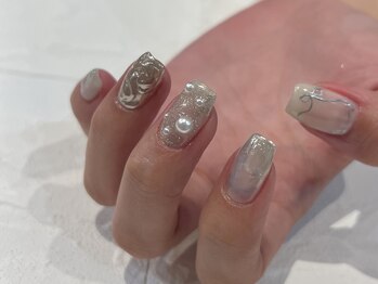 クルネ(QULNE)/ミラーネイル/マグネットネイル