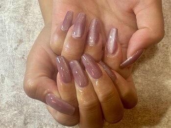 ガーデン ヘア&エステ&ネイル Garden/紫つやつやマグネット