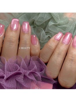 シービューティー(C BEAUTY)/マグネットネイル/上品ピンク