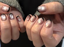 アイネイルズ 渋谷店(I nails)/【Karin.m】マグネットフレンチ