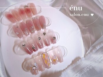 パラジェル フィルイン マグネット 韓国ネイル専門店 salon enu【名古屋駅前店】/定額/マグネット/韓国/ワンホン