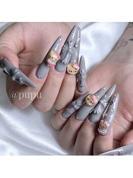 クイーンズビューティーサロン 新宿本店(Queen's beauty salon)/チップ長さ出し10本やり放題