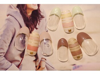 ネイルサロン ブリオン(Nail Salon Bullion)/ナチュラルボーダー