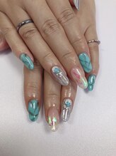 ビューティーネイル(Beauty Nail)/大理石ネイル・ユニコーンネイル
