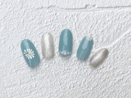 アートフラワーネイル