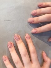 ネイル ドゥ 岡山駅前店(Nail Doux)/☆先端ラメライン☆