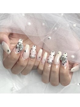 レディスペネイル ノマエ 名駅店(Redispe nail nomae)/フレンチガーリーネイル