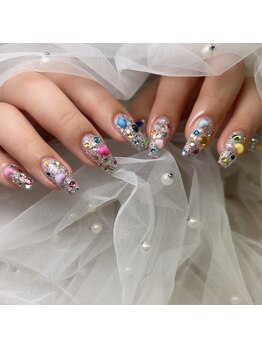 アートネイル ギャラリー(Art nail Gallery)/宝石ネイル